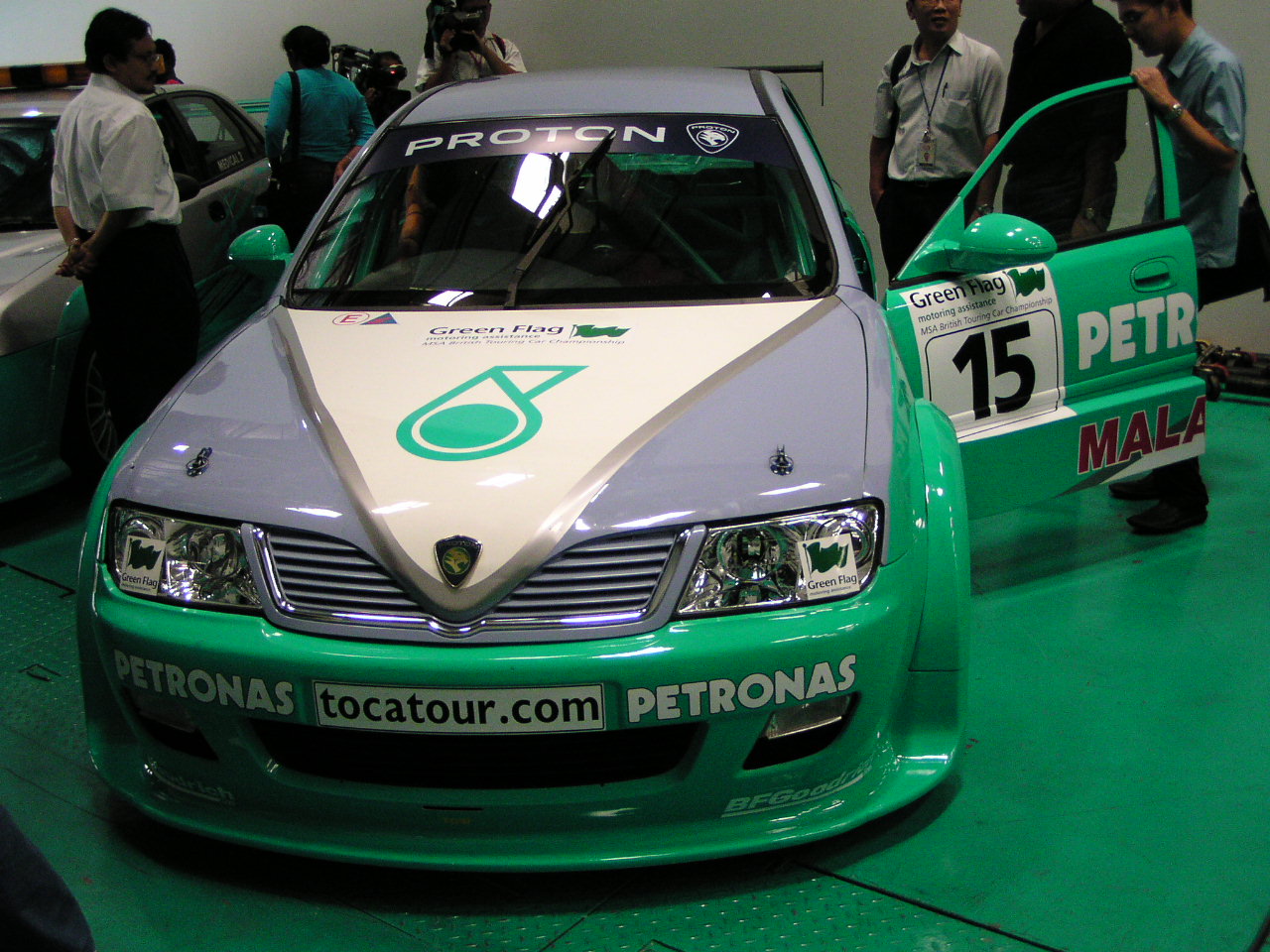 Proton Impian (Waja) used in BTCC and Asian Touring Car Championship