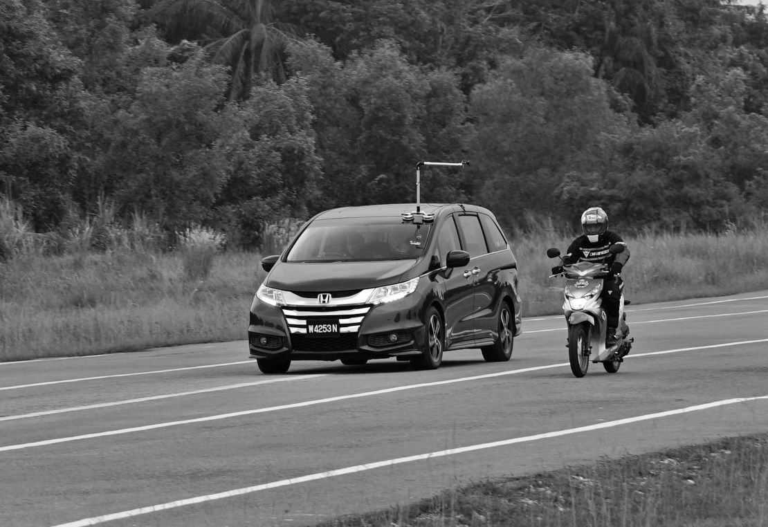 ASEAN NCAP has been evaluating new vehicles since 2011 and its test includes assessing systems for detecting motorcyclists.