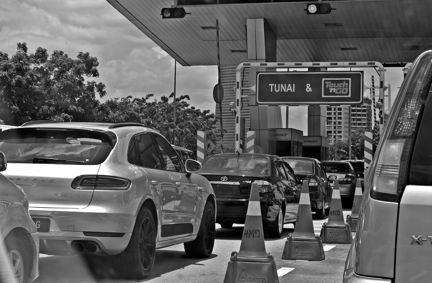 Toll plaza