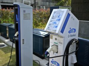 Toyota EV charger-charging point
