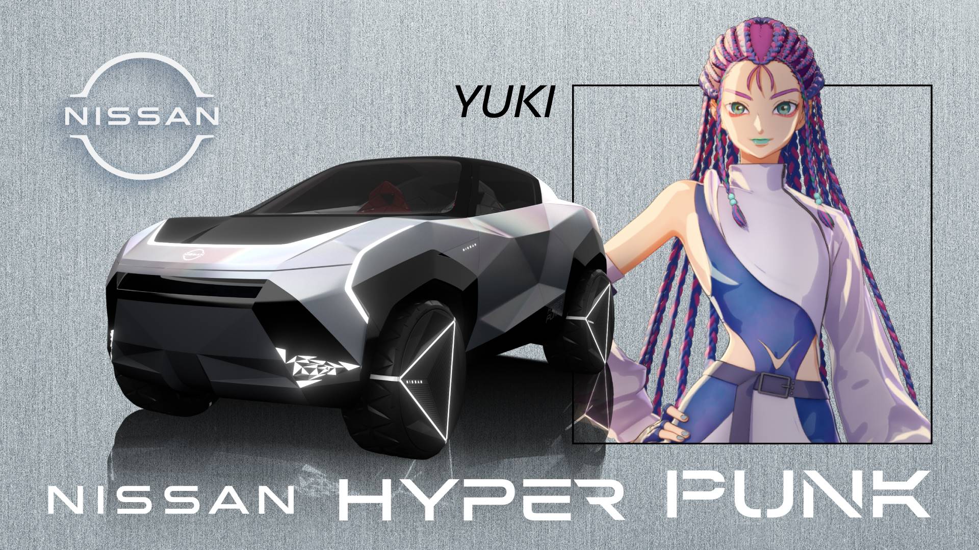 Nissan Hyper Punk crossover concept EV 