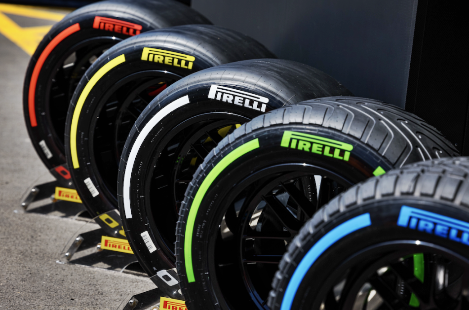 Pirelli F1 tyres