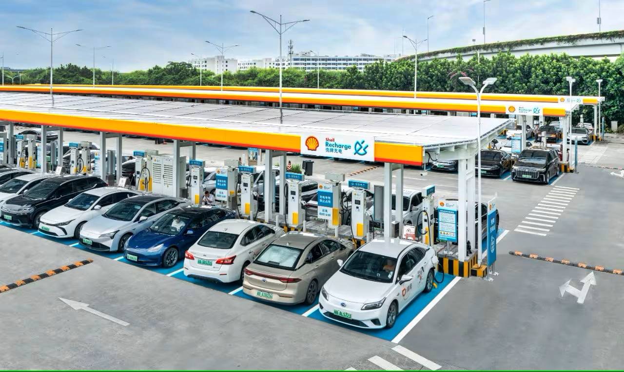 Shell EV station in China