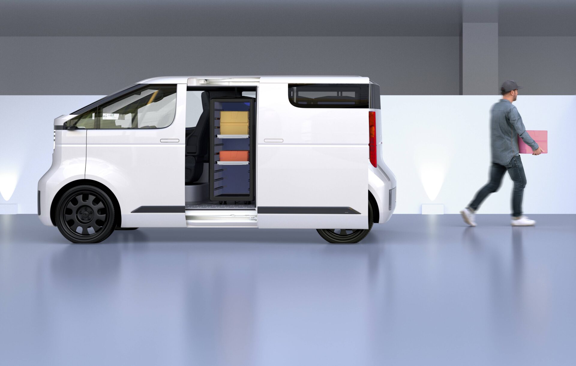 Toyota KAYOIBAKO concept van for work and play