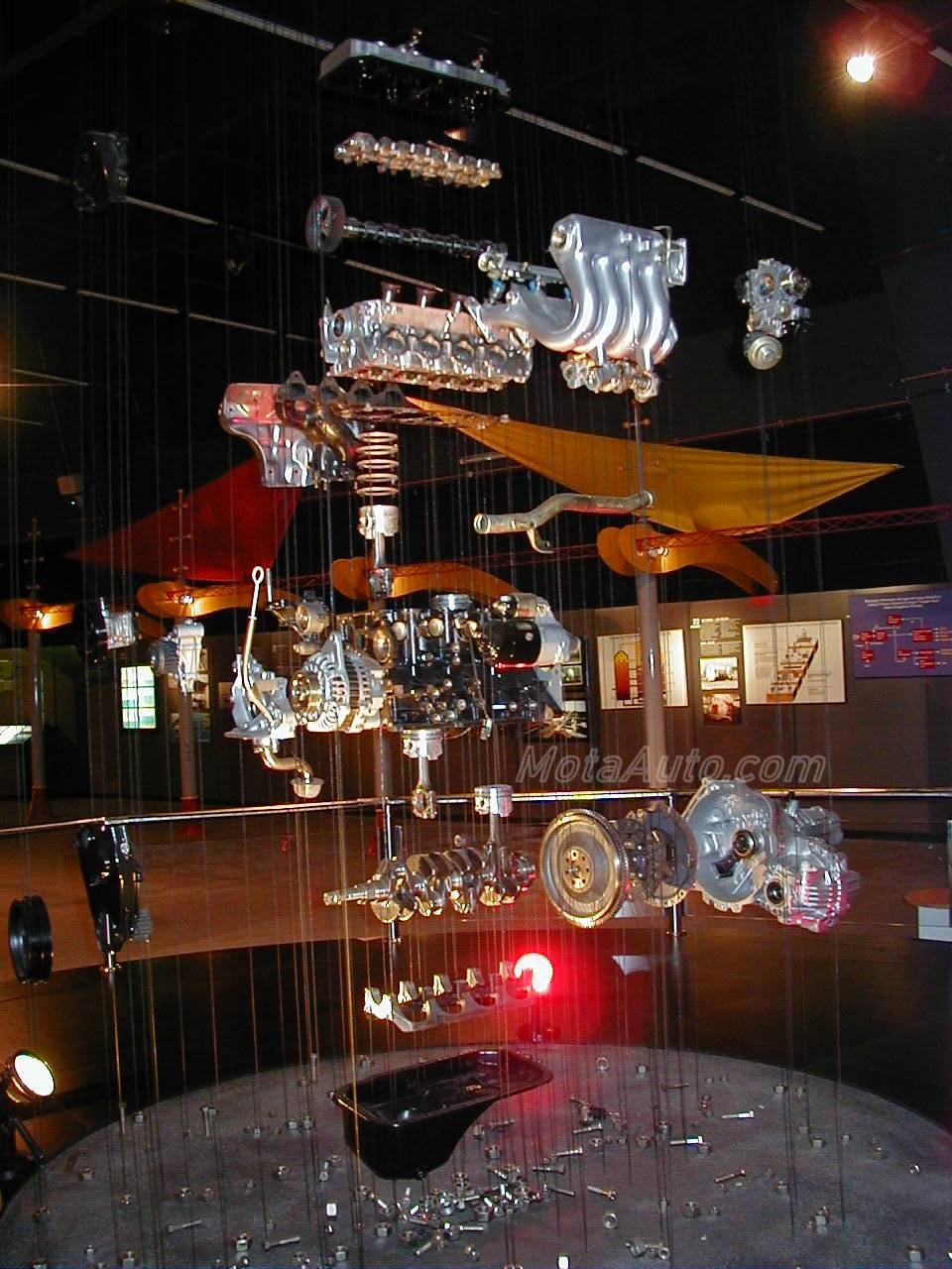 Proton Waja 4G18 engine [2002] at National Science Centre