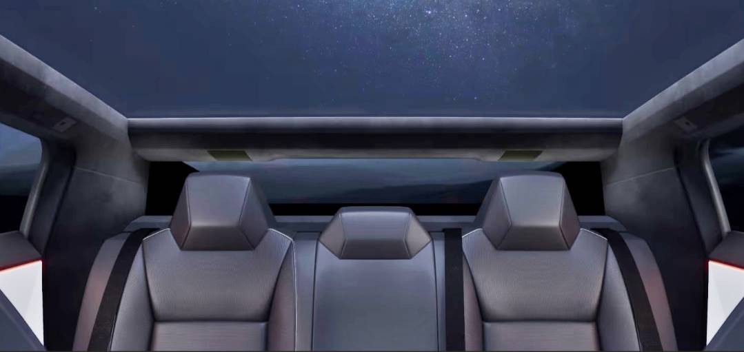 Interior of Tesla Cybrtruck EV [2023]