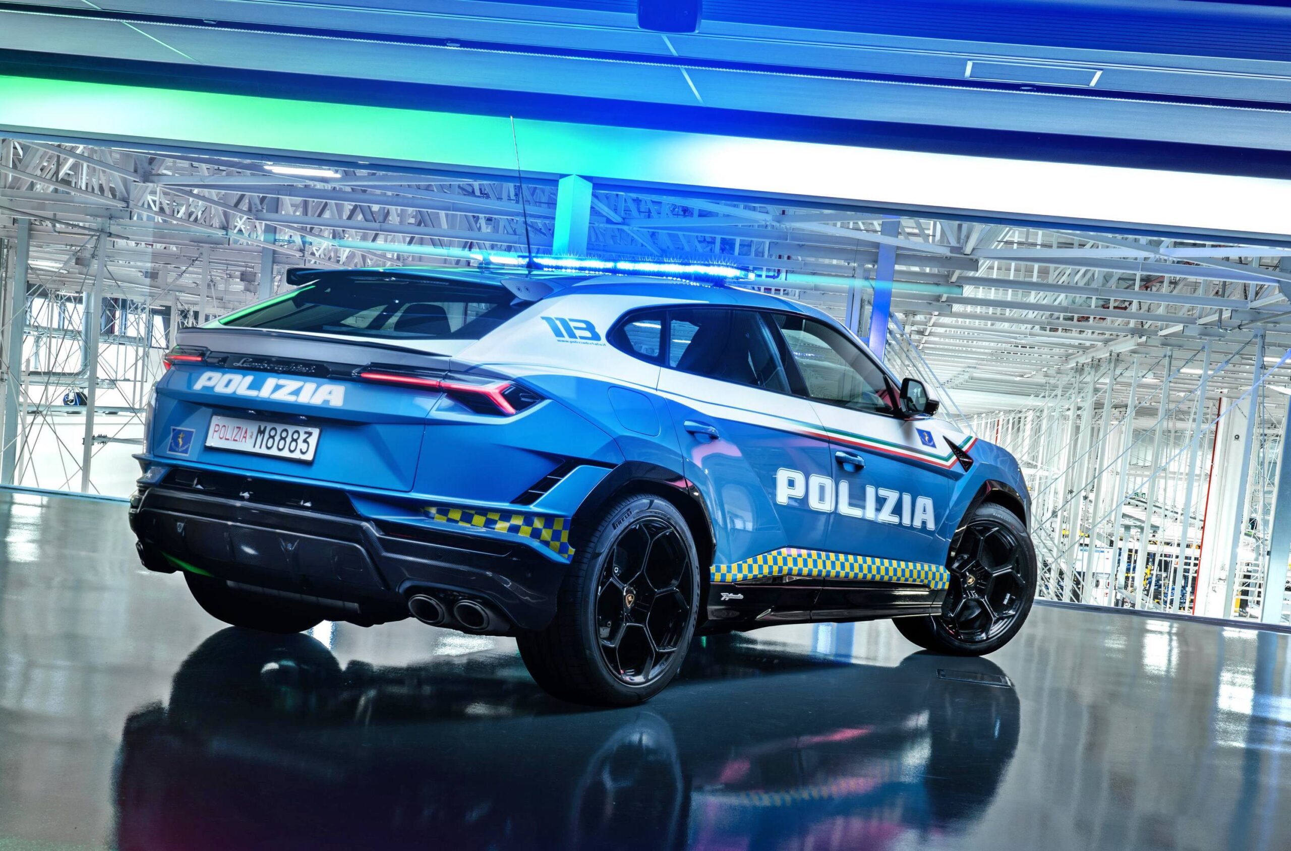 Lamborghini Urus Performante for Italian Police [2023] 