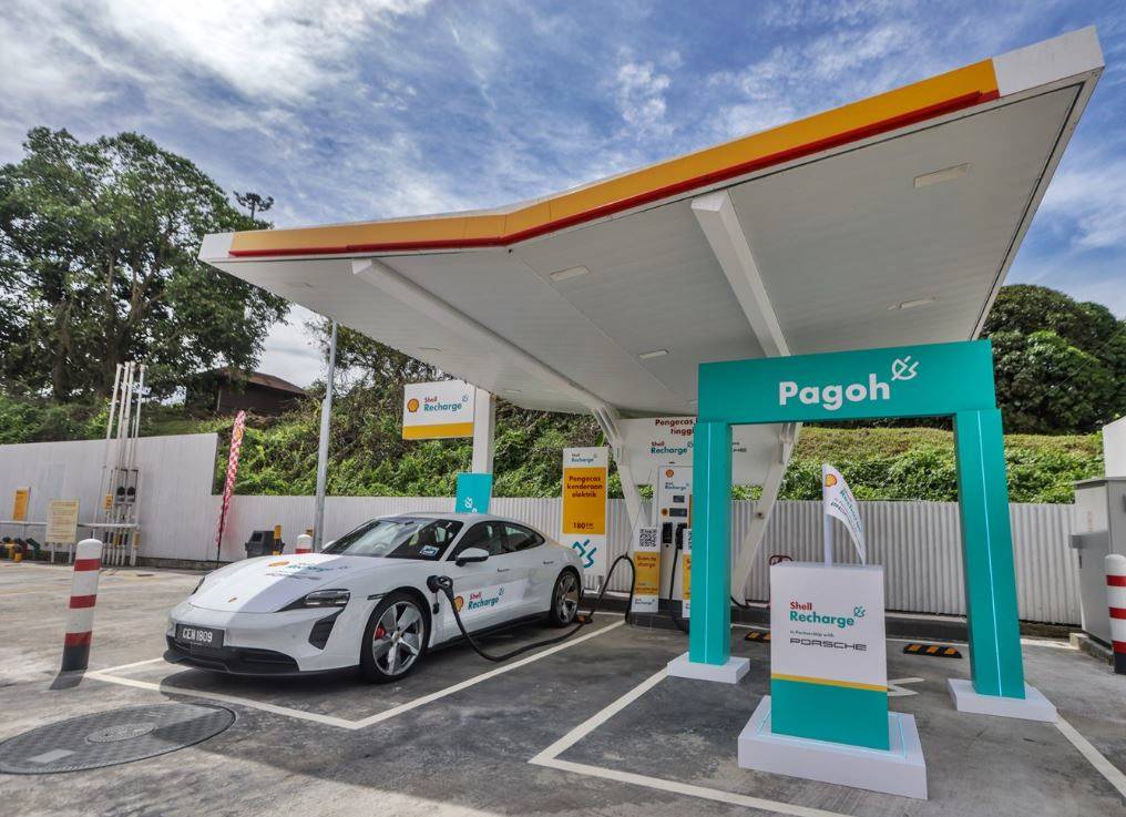 Shell Recharge-Porsche EV charging network