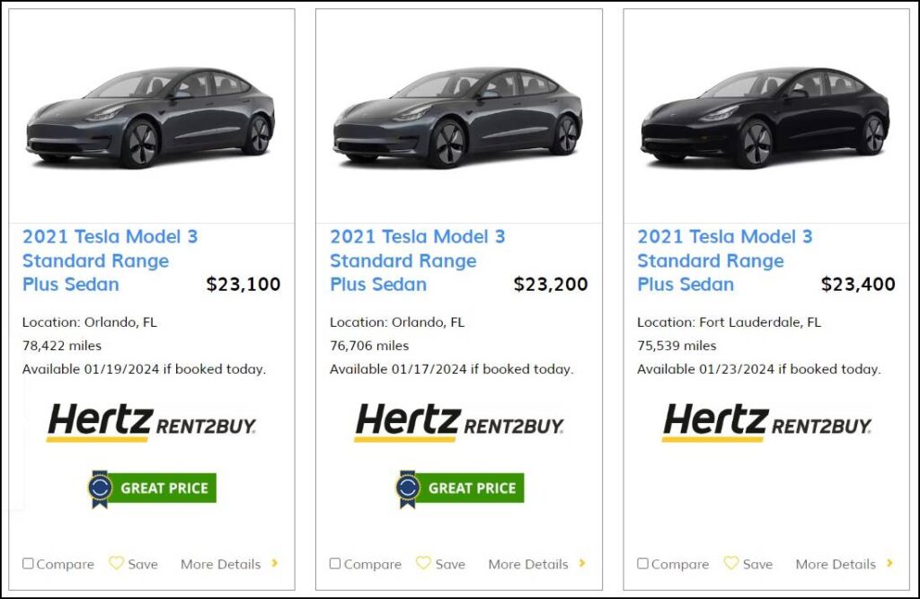 Hertz Rent2Buy Tesla [2024]