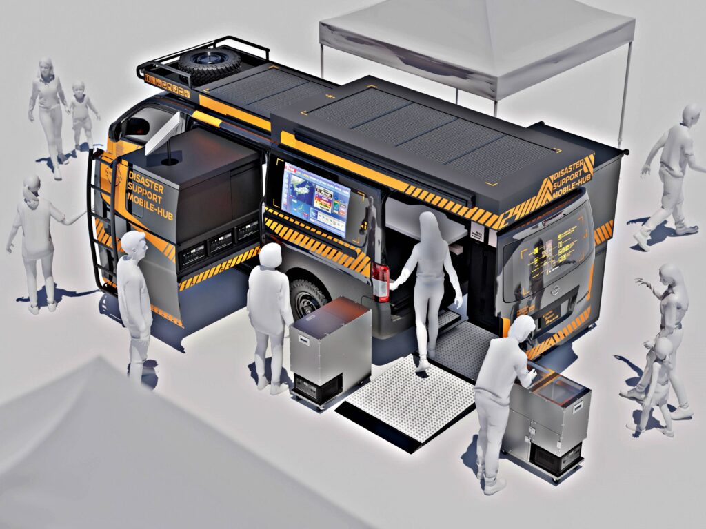 Nissan Disaster Support Mobile-Hub concept [2024] 