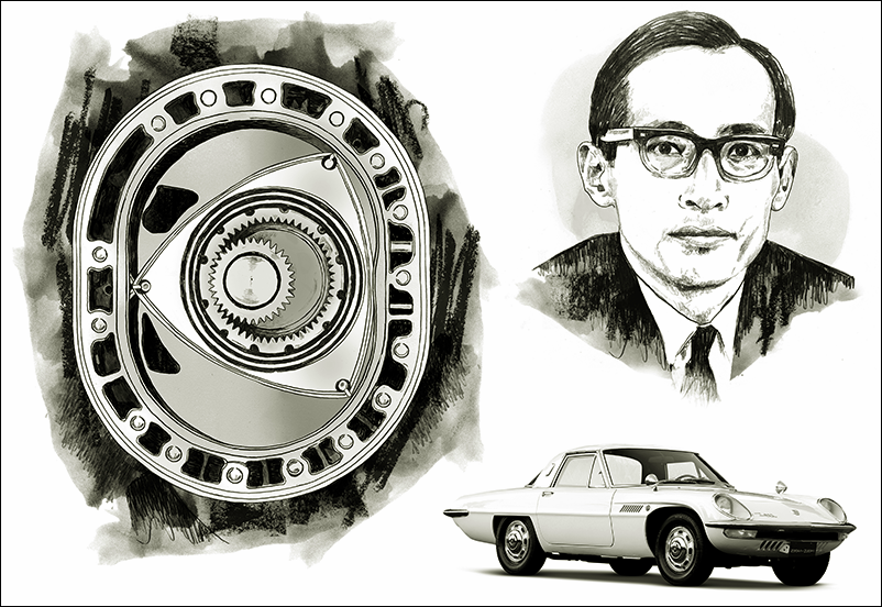 Mazda rotary engine and Kenichi Yamamoto
