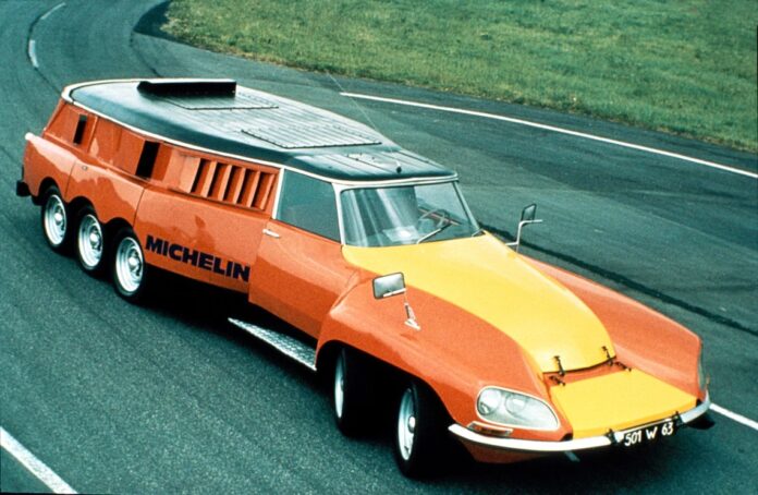 Michelin PLR Centipede test vehicle [1972]