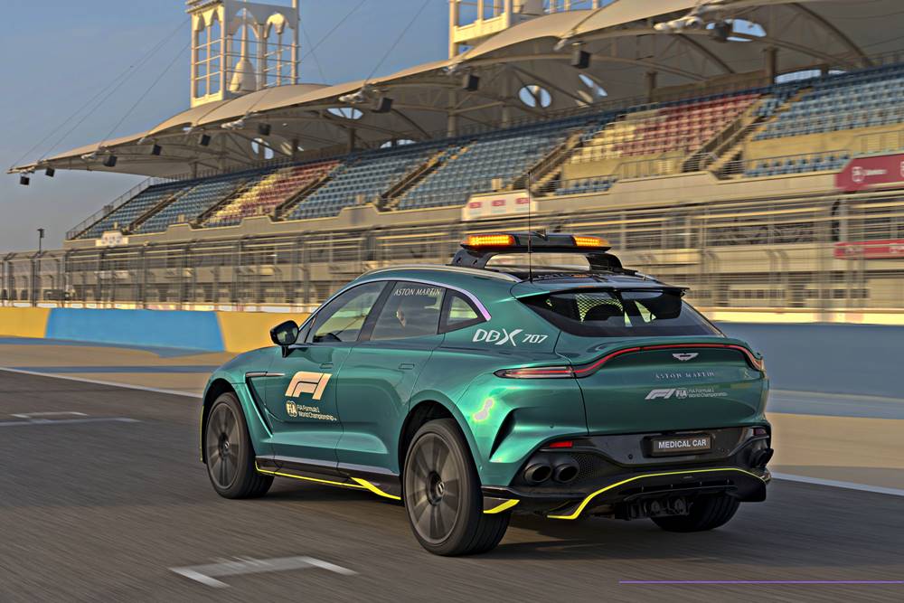 Aston Martin DBX707 F1 Medical Car