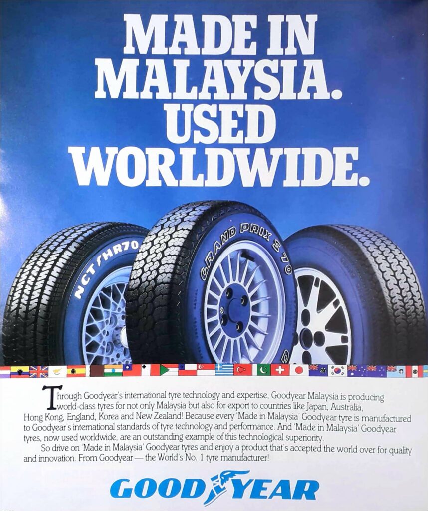 Goodyear advertisement