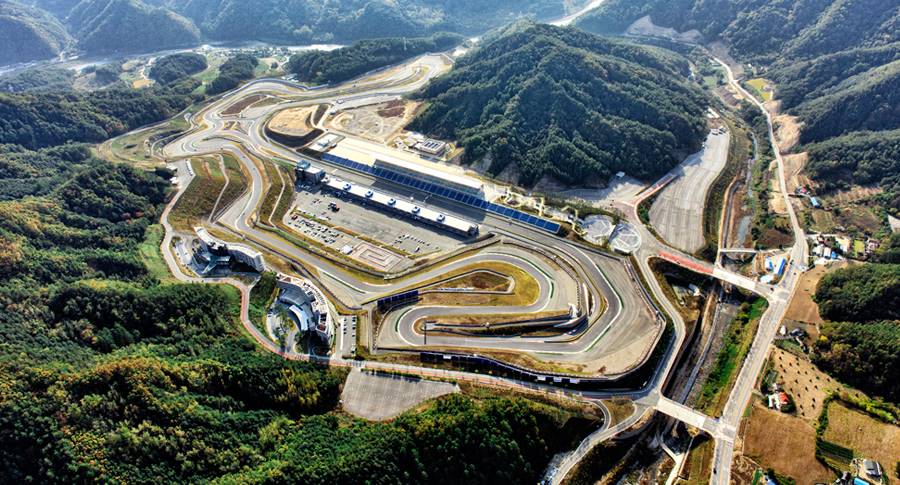 Inje Speedium racetrack in Korea