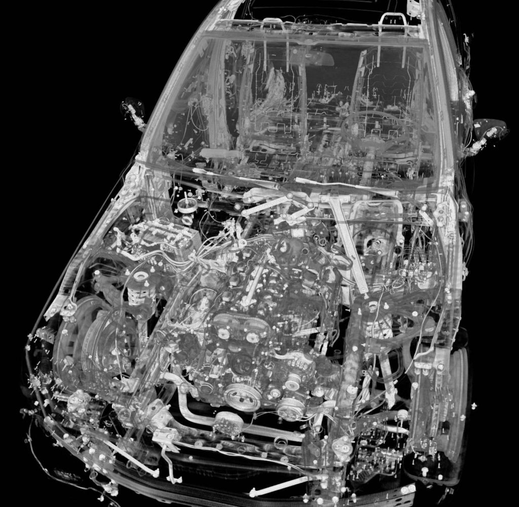 Mercedes-Benz x-ray view 