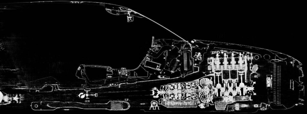 Mercedes-Benz x-ray view 