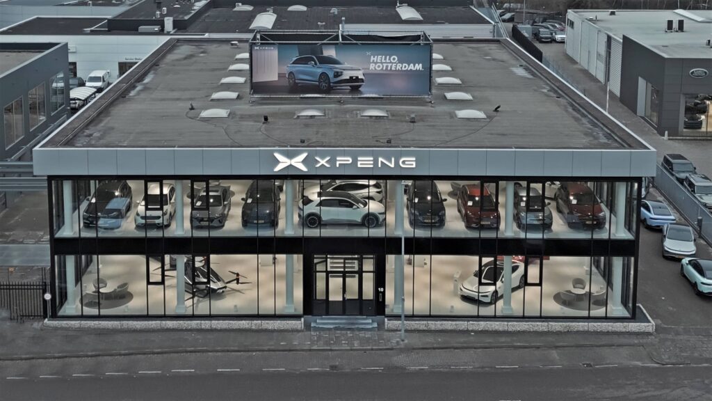 XPeng showroom in Holland