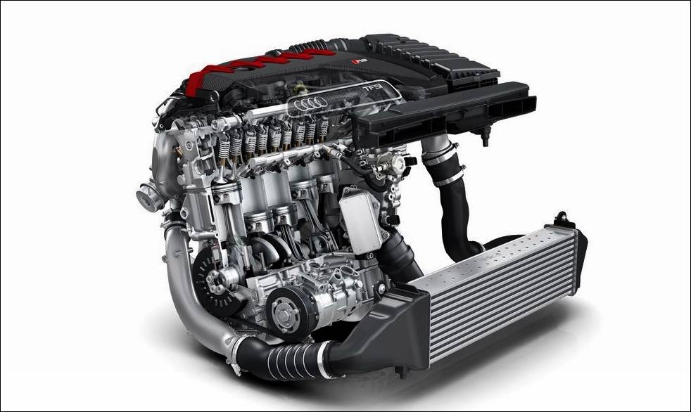 Audi 5-cylinder engine