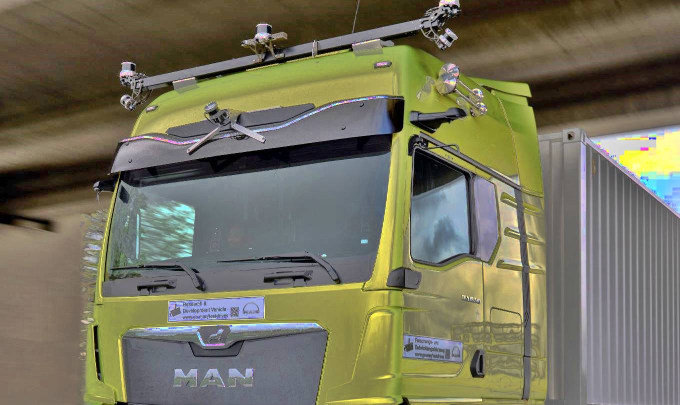 MAN prototype autonomous truck [2024]
