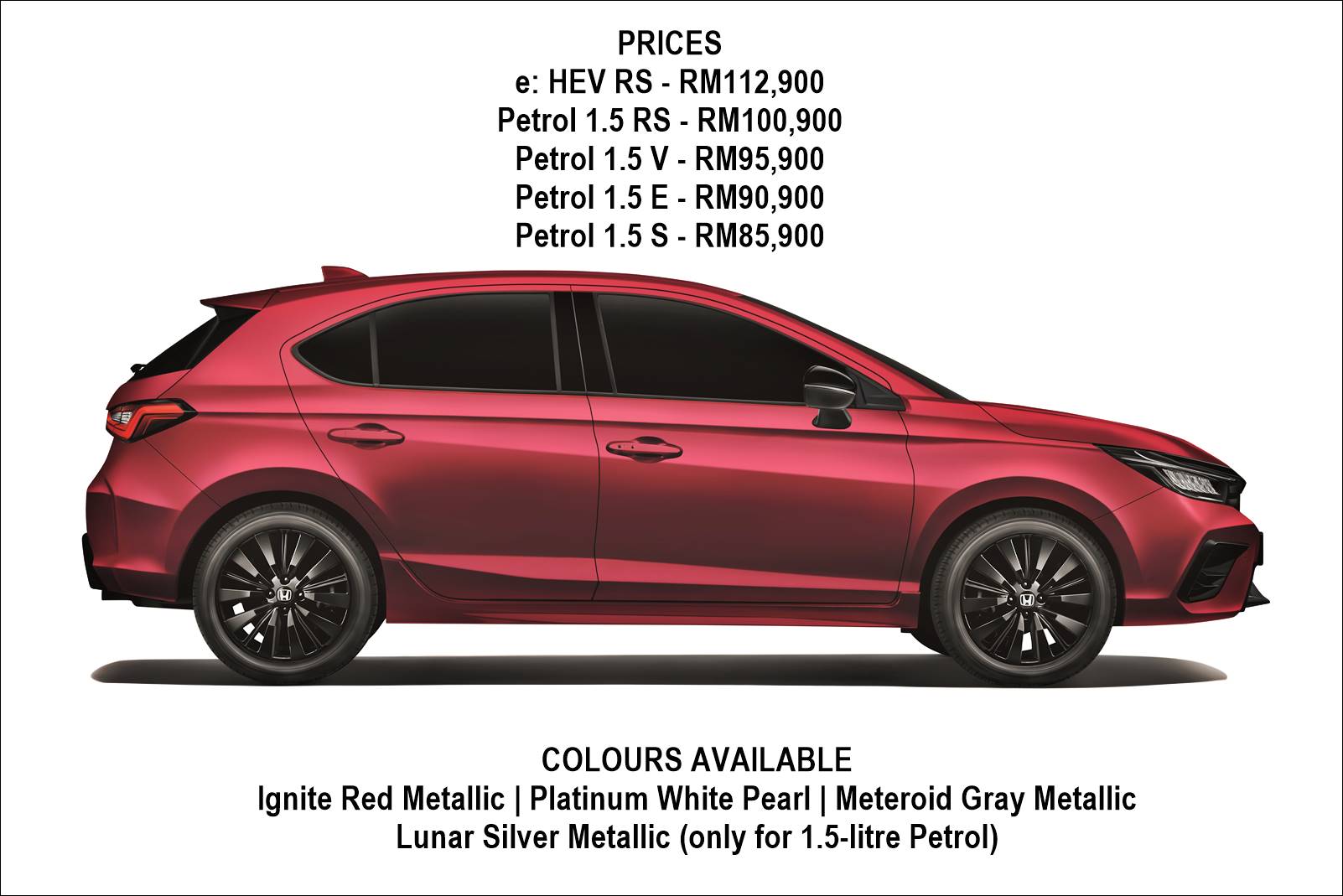 2024 Honda City Hatchback prices