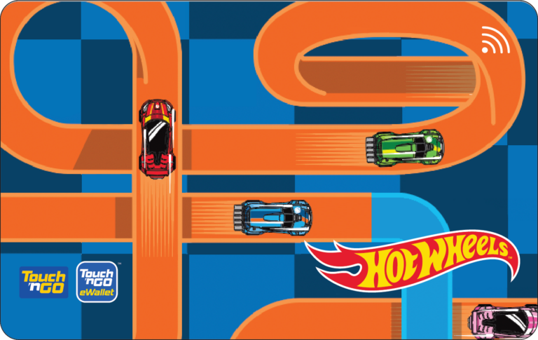 TouchnGo Hot Wheels NFC card