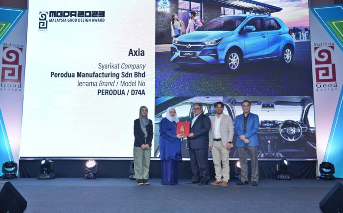 Malaysia Good Design Award 2024 for Perodua Axia