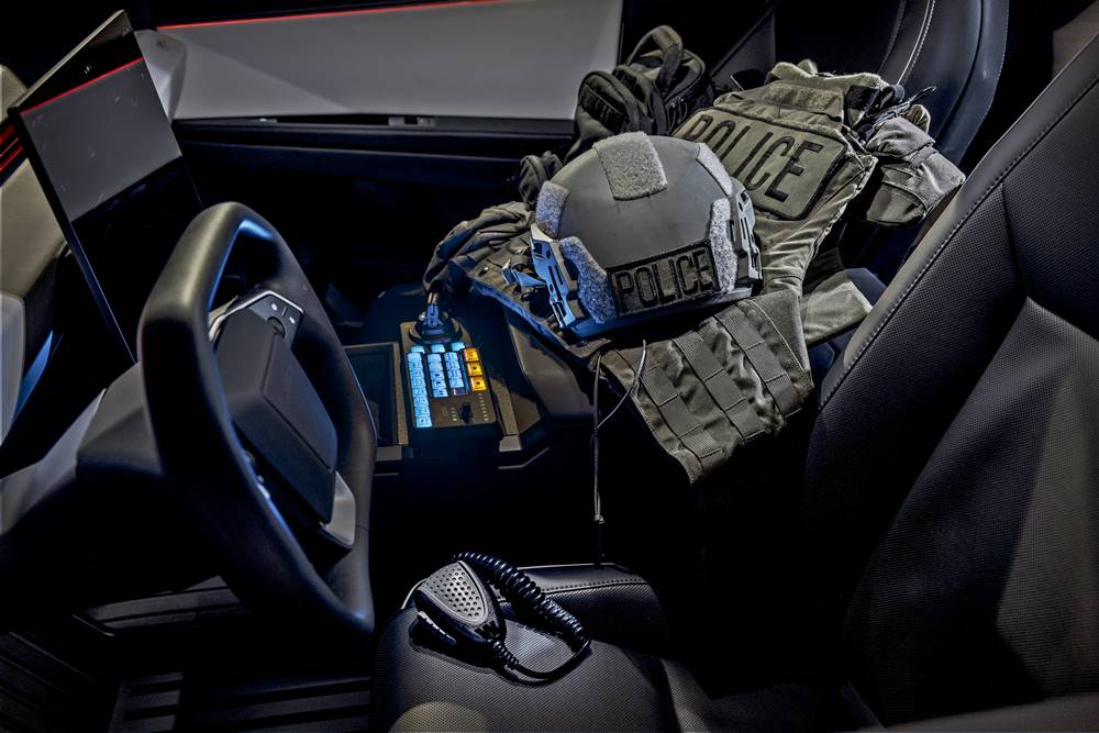 Tesla Cybertruck Next-Gen Patrol vehicle EV