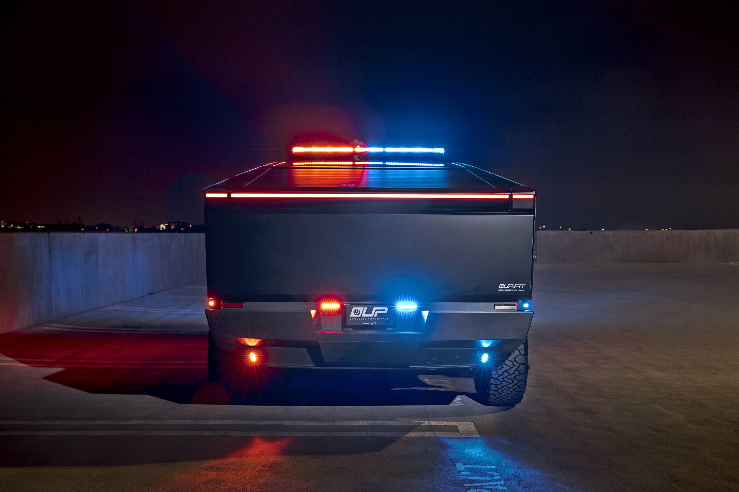 Tesla Cybertruck Next-Gen Patrol vehicle EV