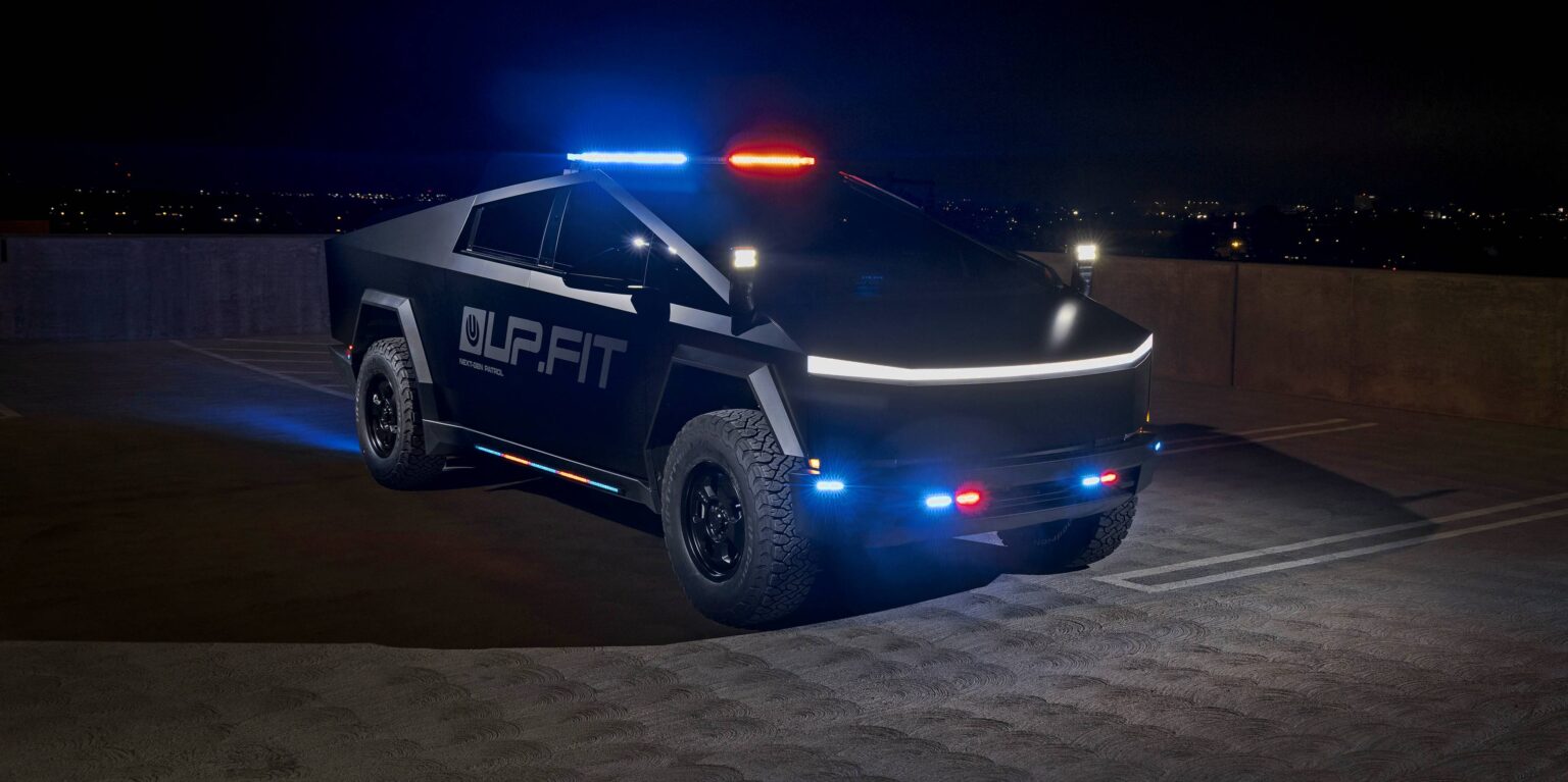 Tesla Cybertruck Next-Gen Patrol vehicle EV