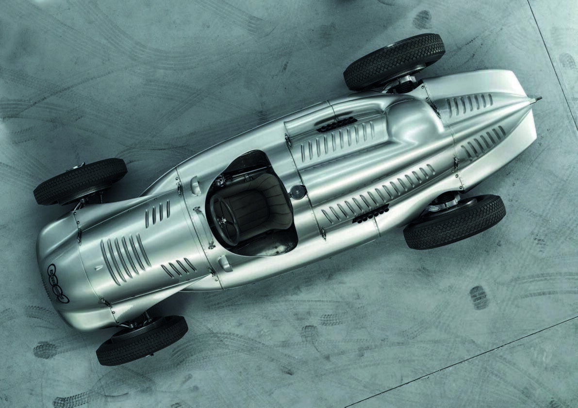 Auto Union Type D twin-supercharger Silver Arrow