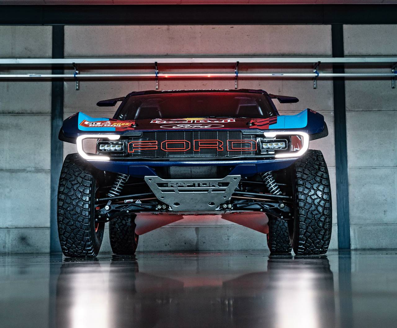 Ford Raptor T1+ for 2025 Dakar Rally