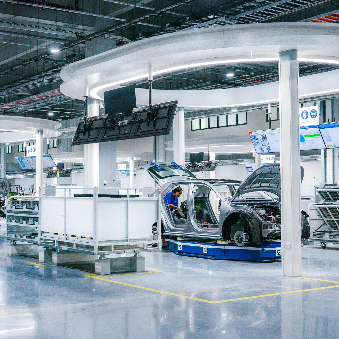 Hyundai IONIQ 5 EV assembly in Singapore.