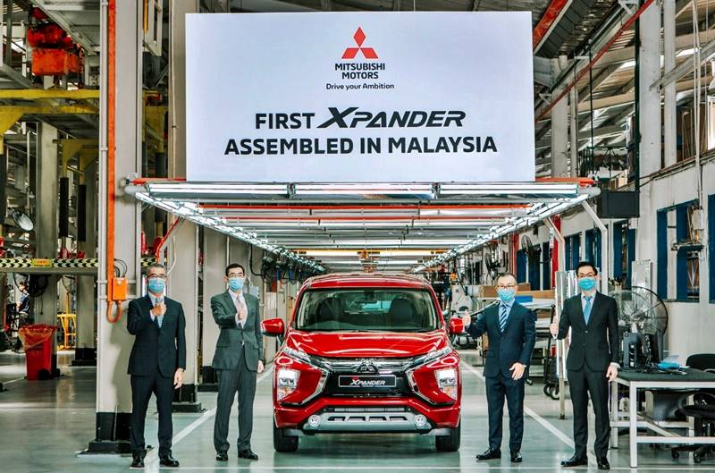 Mitsubishi XPANDER Job 1 in Malaysia [2020]