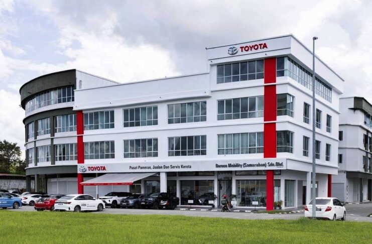 Toyots 3S centre in Kota Samarahan Sarawak