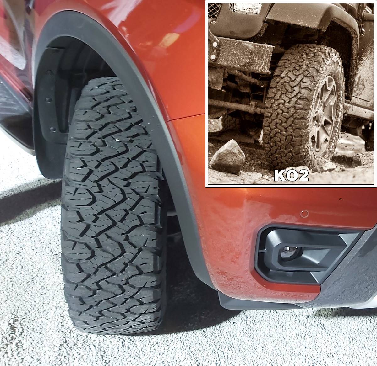 BFGoodrich KO3 and KO2