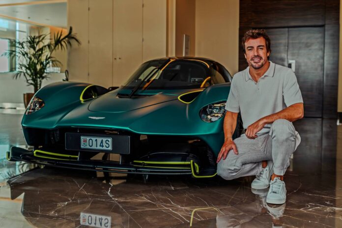 Fernando Alonso and Aston Martin Valkyrie [2024]