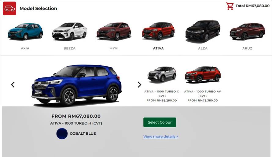 Perodua Online Booking