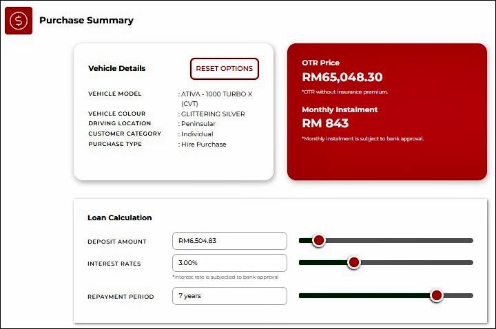 Perodua Online Booking