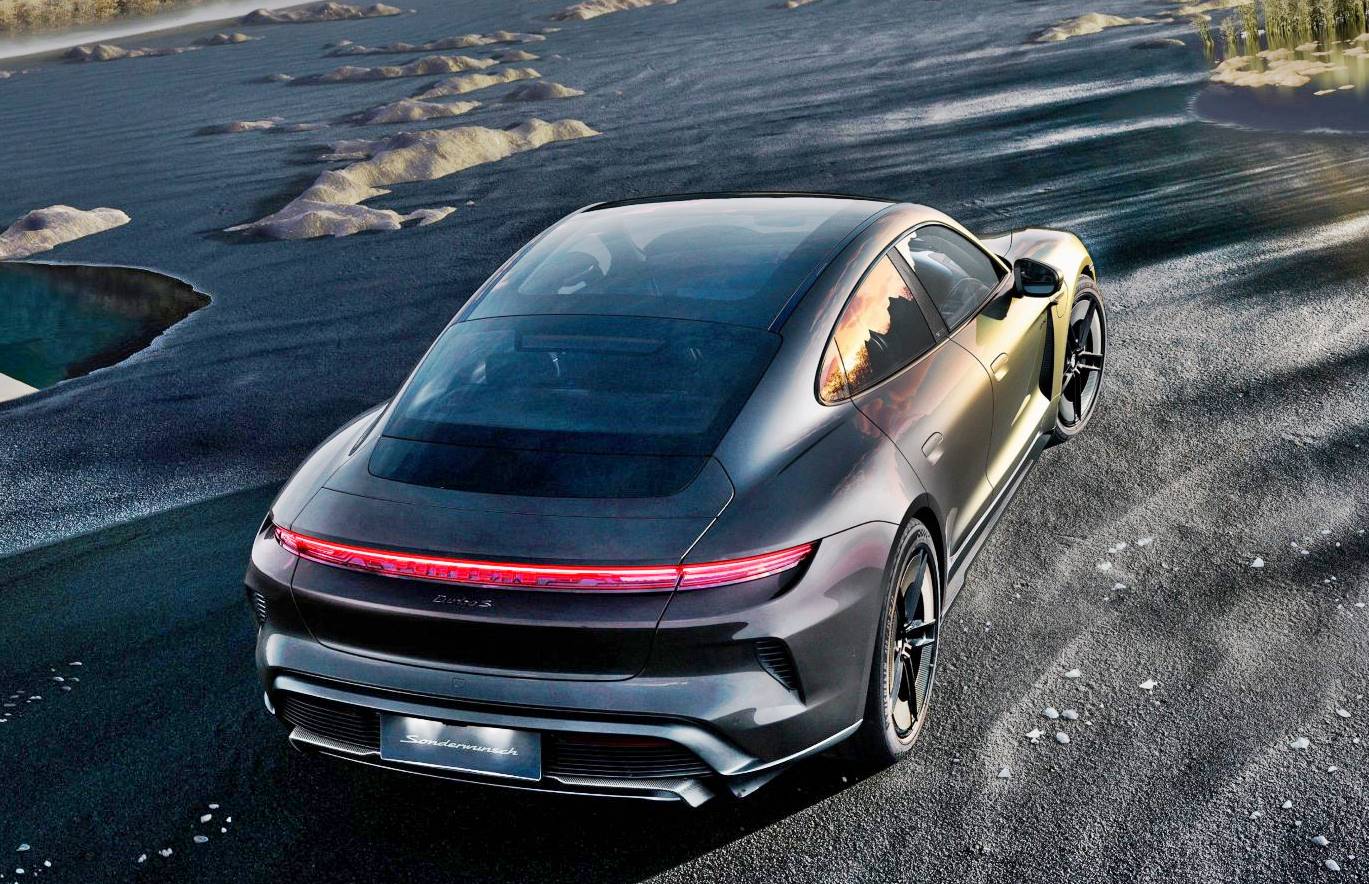 Porsche Taycan Turbo S Celestial Jade, Sonderwunsch EV 