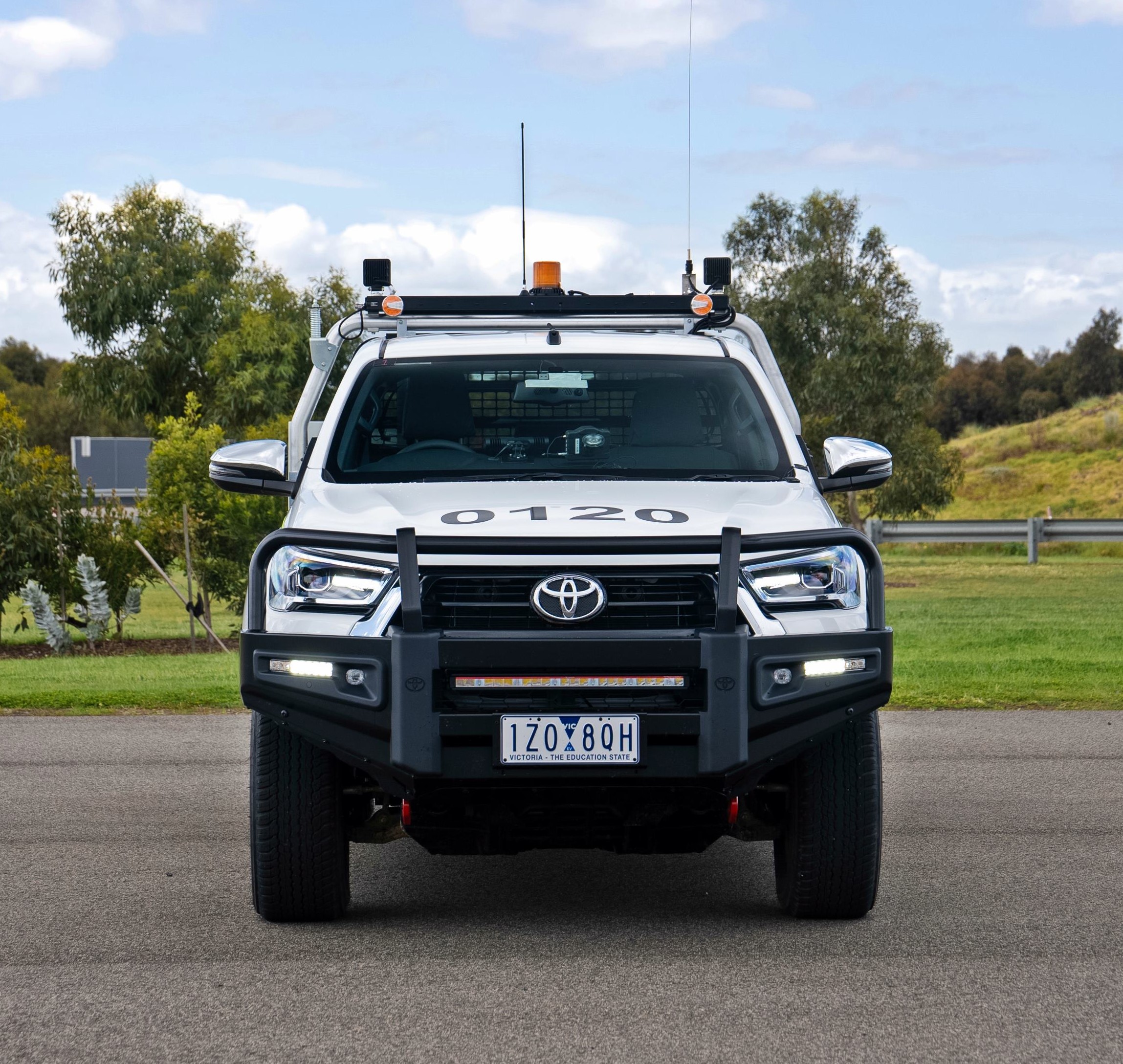 Toyota Hilux Electric prototype 2024