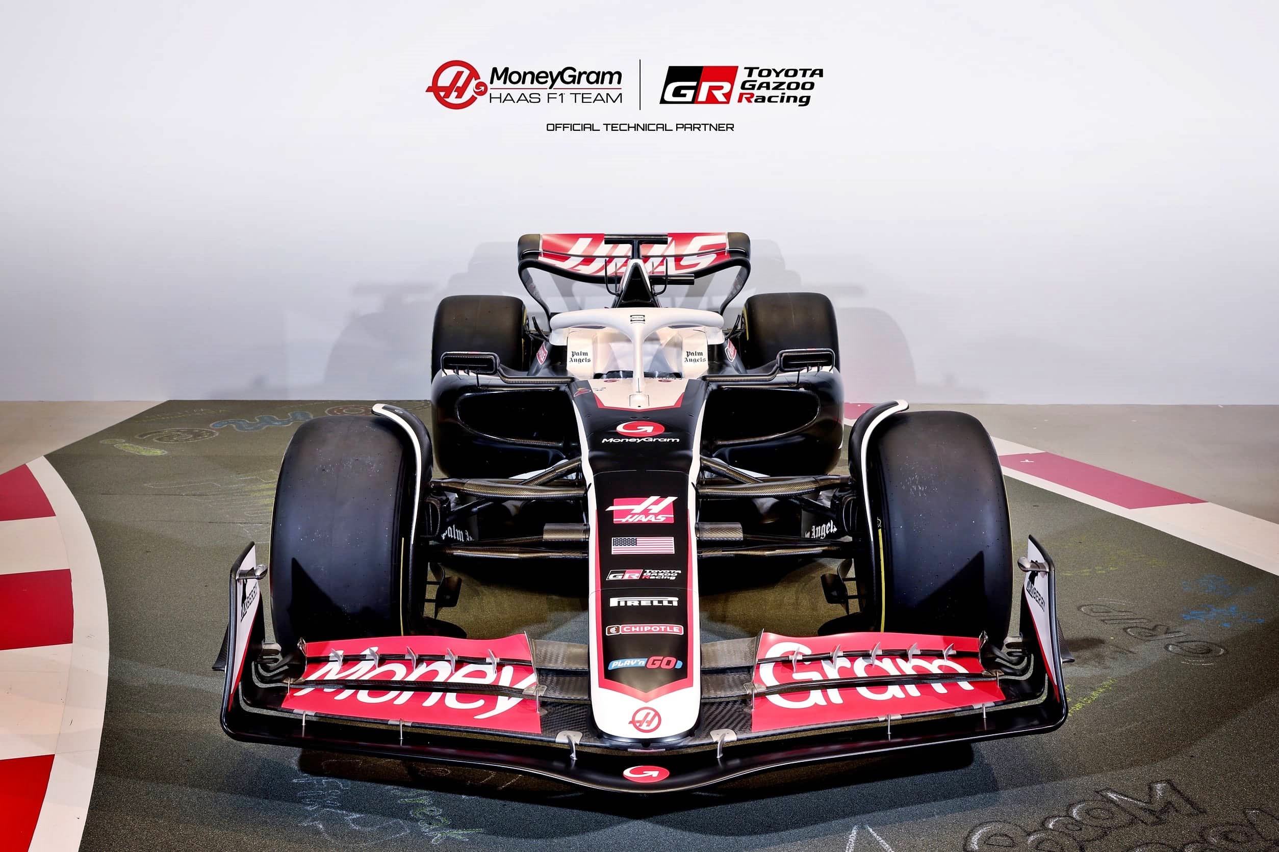 Toyota and Moneygram HAAS F1