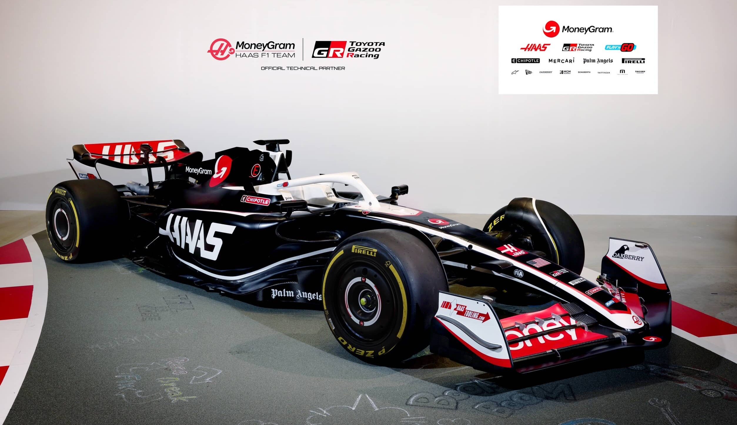 Toyota and Moneygram HAAS F1