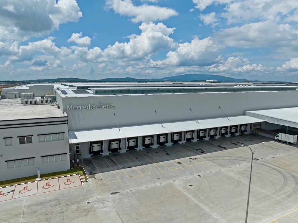 Mercedes-Benz Regional Logistics Centre in Johor