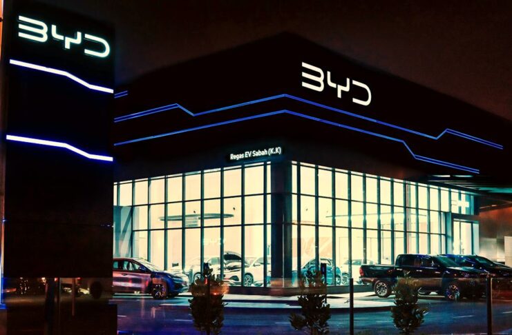 BYD 3S centre Sabah