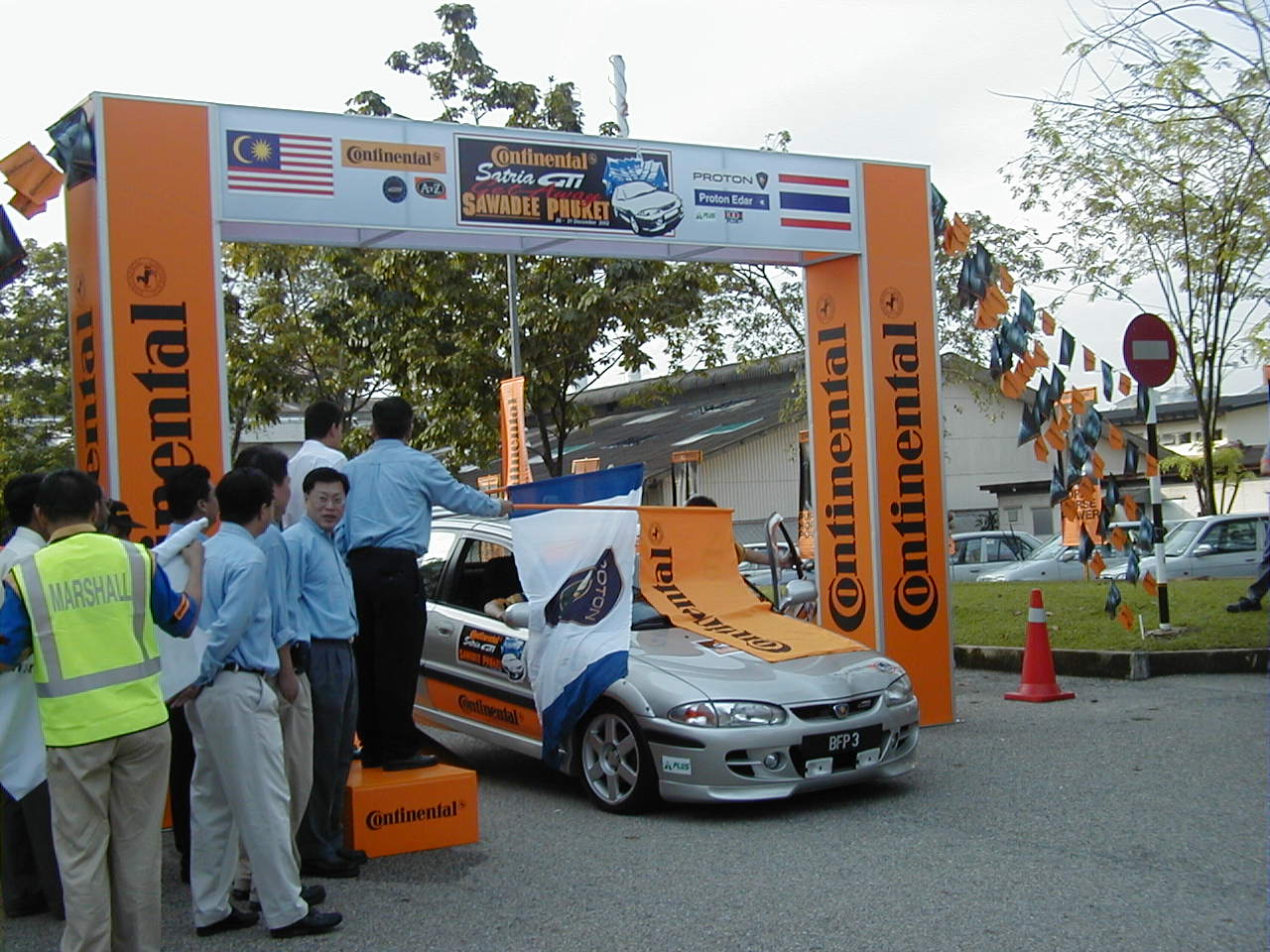 Proton Satria GTi drive to Phuket [2002]