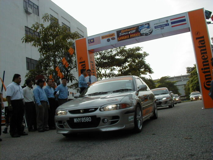 Proton Satria GTi drive to Phuket [2002]