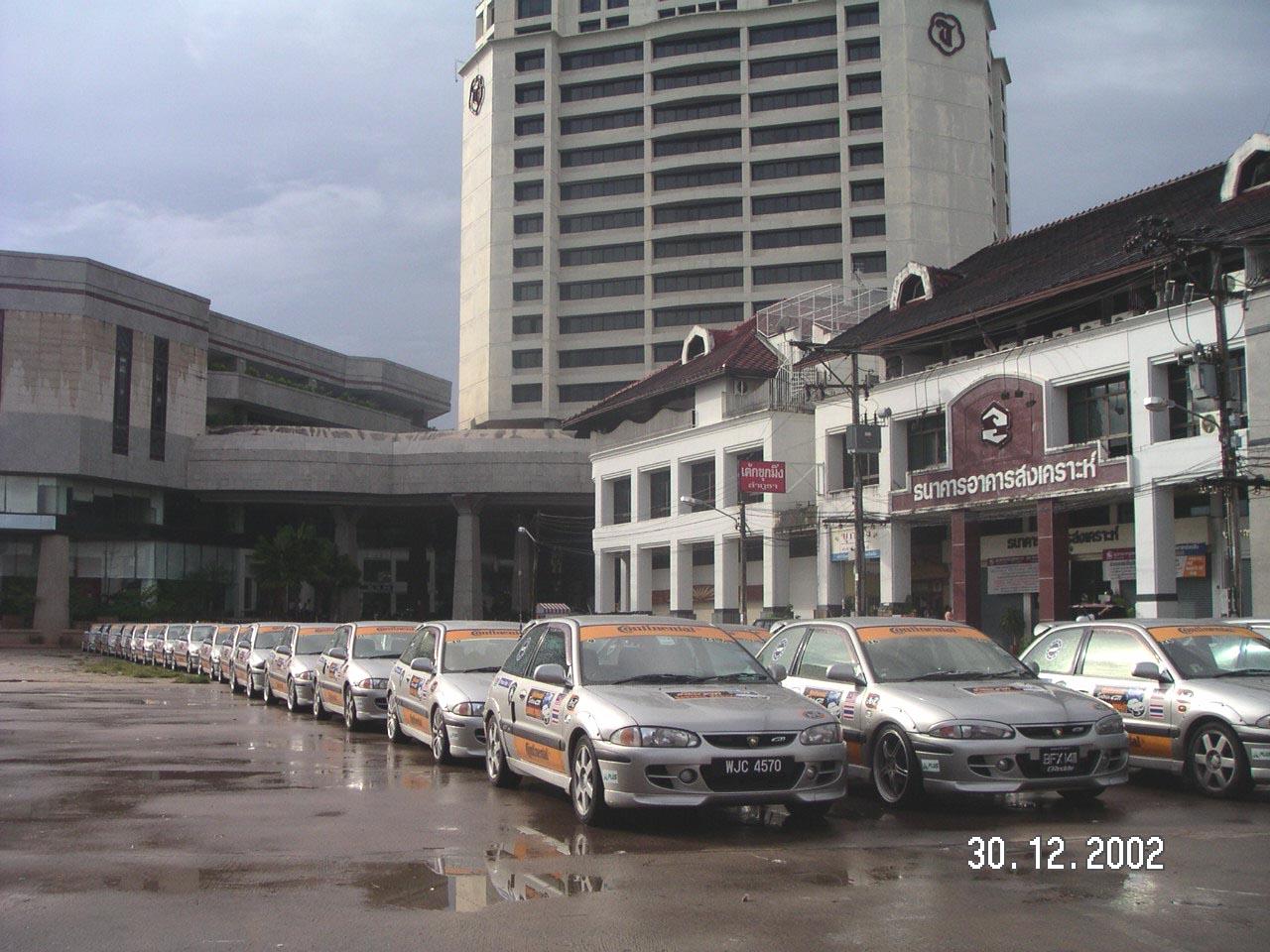 Proton Satria GTi drive to Phuket [2002]