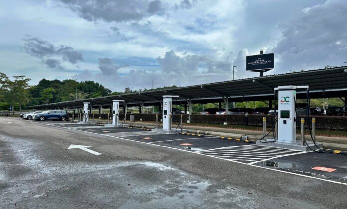 Johor Premium Outlets EV station