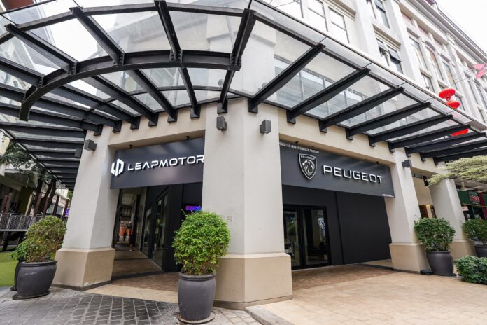 Stellantis Malaysia Leapmotor and Peugeot showroom